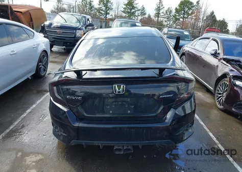 2020 Honda Civic Sport из США, поврежденный, VIN 2HGFC2F88LH513864